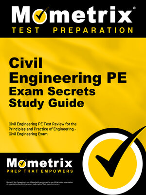 cover image of Civil Engineering PE Exam Secrets Study Guide